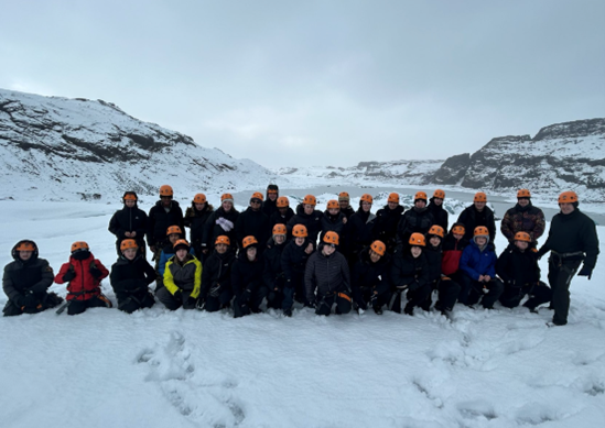Ice and fire as St Cuthbert’s pupils enjoy trip of a lifetime