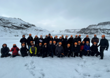 Ice and fire as St Cuthbert’s pupils enjoy trip of a lifetime