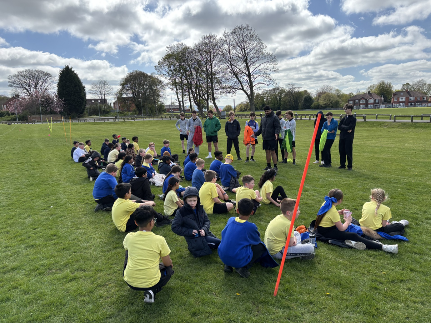 Year 5 Football Frenzy Brings Local Schools Together
