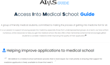 Access Into Medical School Visitor