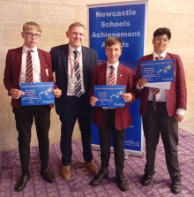 Celebrating Pupil Success at the Newcastle Schools Achievement Awards