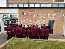 Students Celebrate VE Day with Tribute to Heroes at Newcastle School Students Celebrate VE Day with Tribute to Heroes at Newcastle School